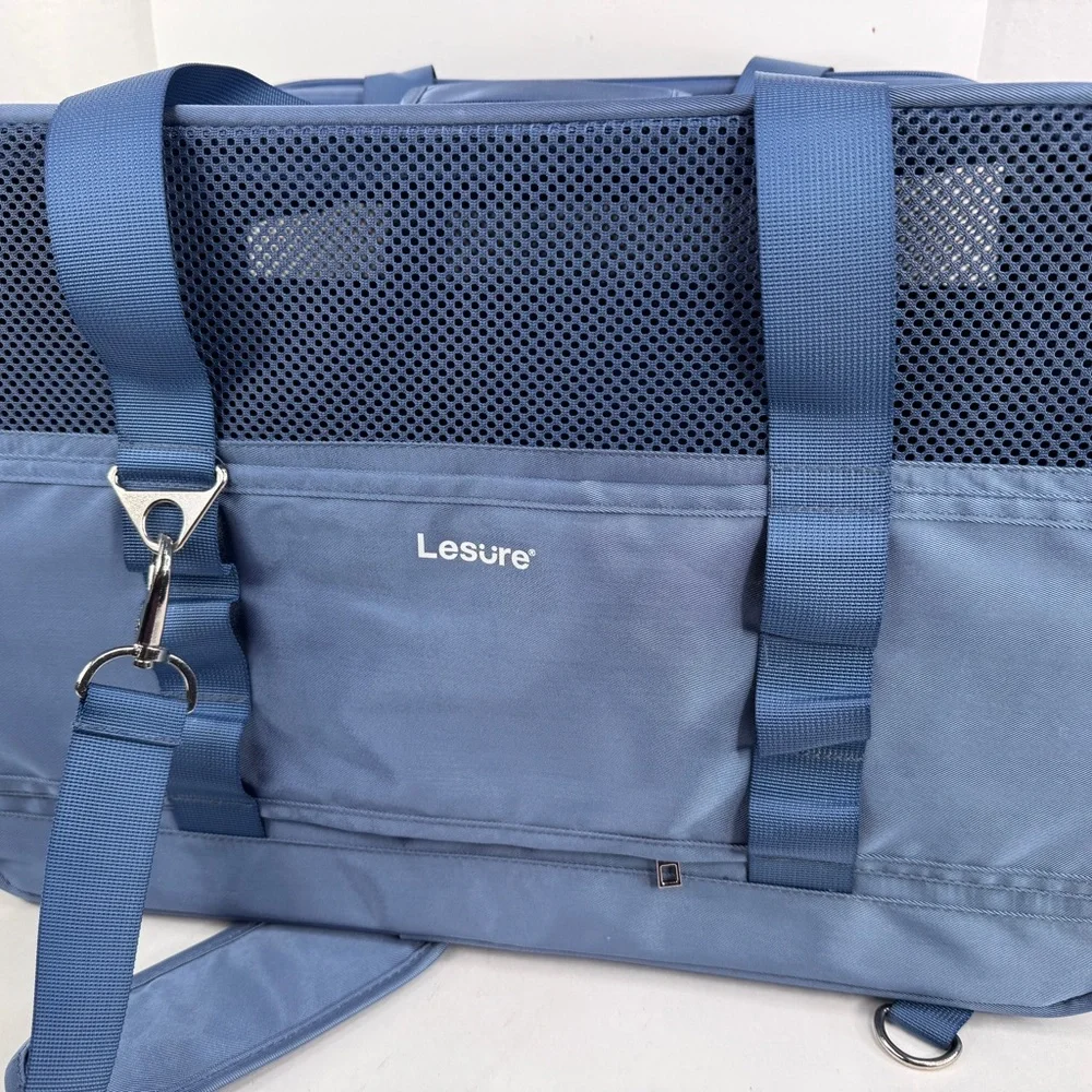 Lesure Collapsible Dog Crate Backpack Portable Travel Kennel Small Animal Pocket